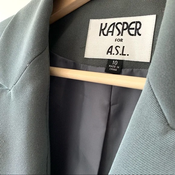 Grey Oversized Blazer - Picture 2 of 4